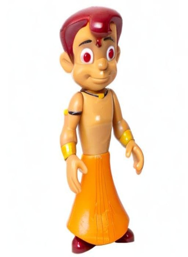 Funskool Chhota Bheem Action Figure Toy, Green Gold Chhota Bheem and Friends with Articulation, 4 inches, Cute & Colorful, Cartoon Collectibles, Gift for Children, Toys for Kids Ages 4+ Years - Image 4